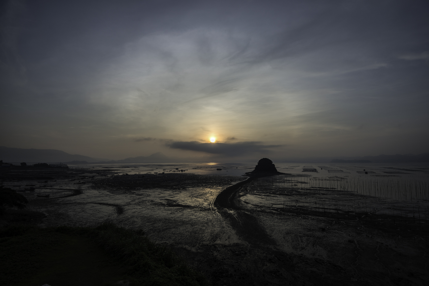 霞浦沙江围江的早晨拍