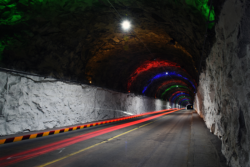 2018年1月拍于雷公山隧道