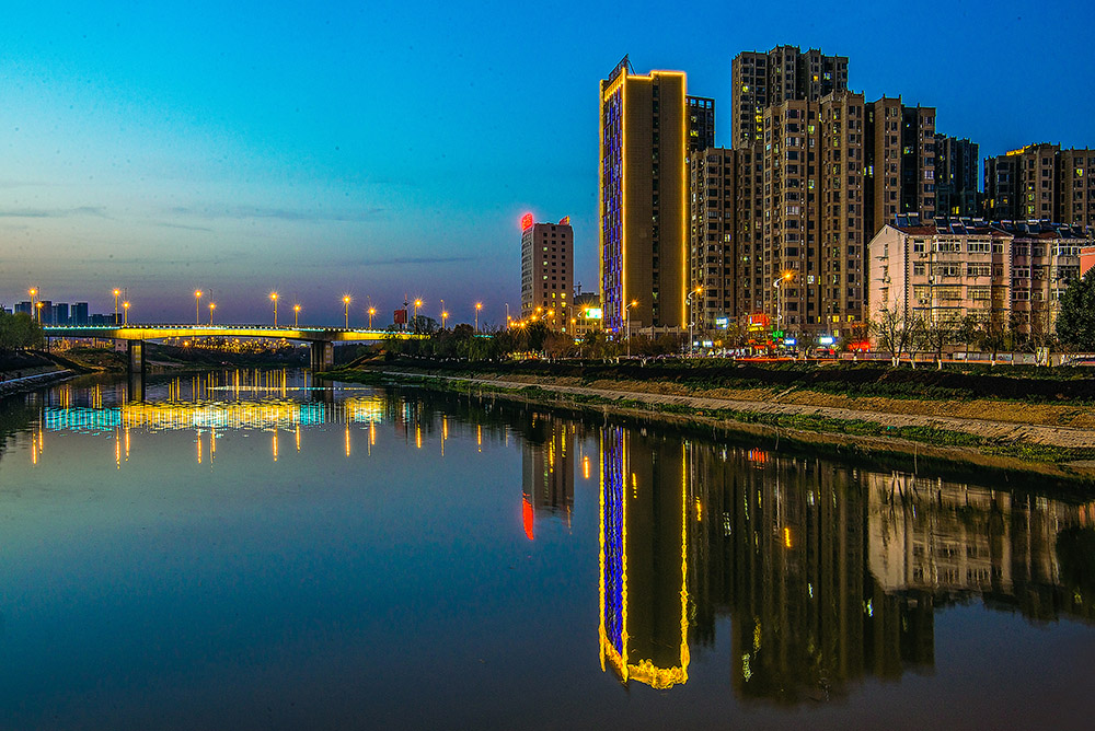 派河夜景-《大众摄影》俱乐部团体会员——安徽论坛俱
