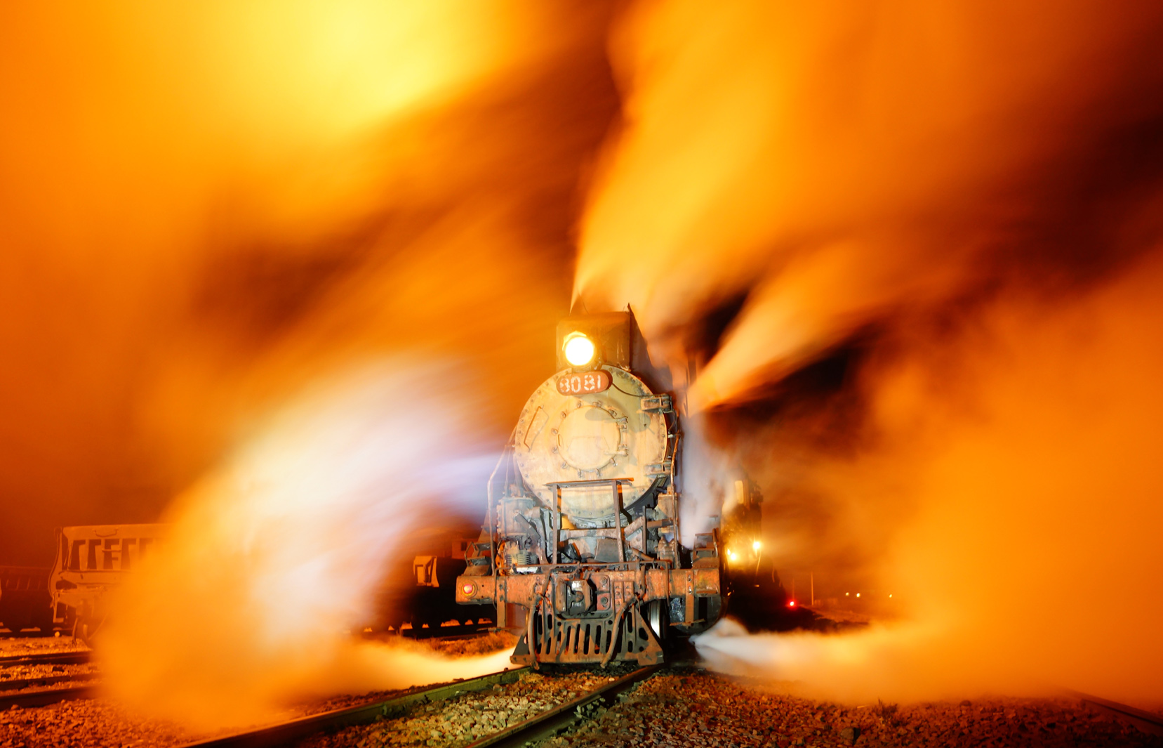 火车头炫光四射