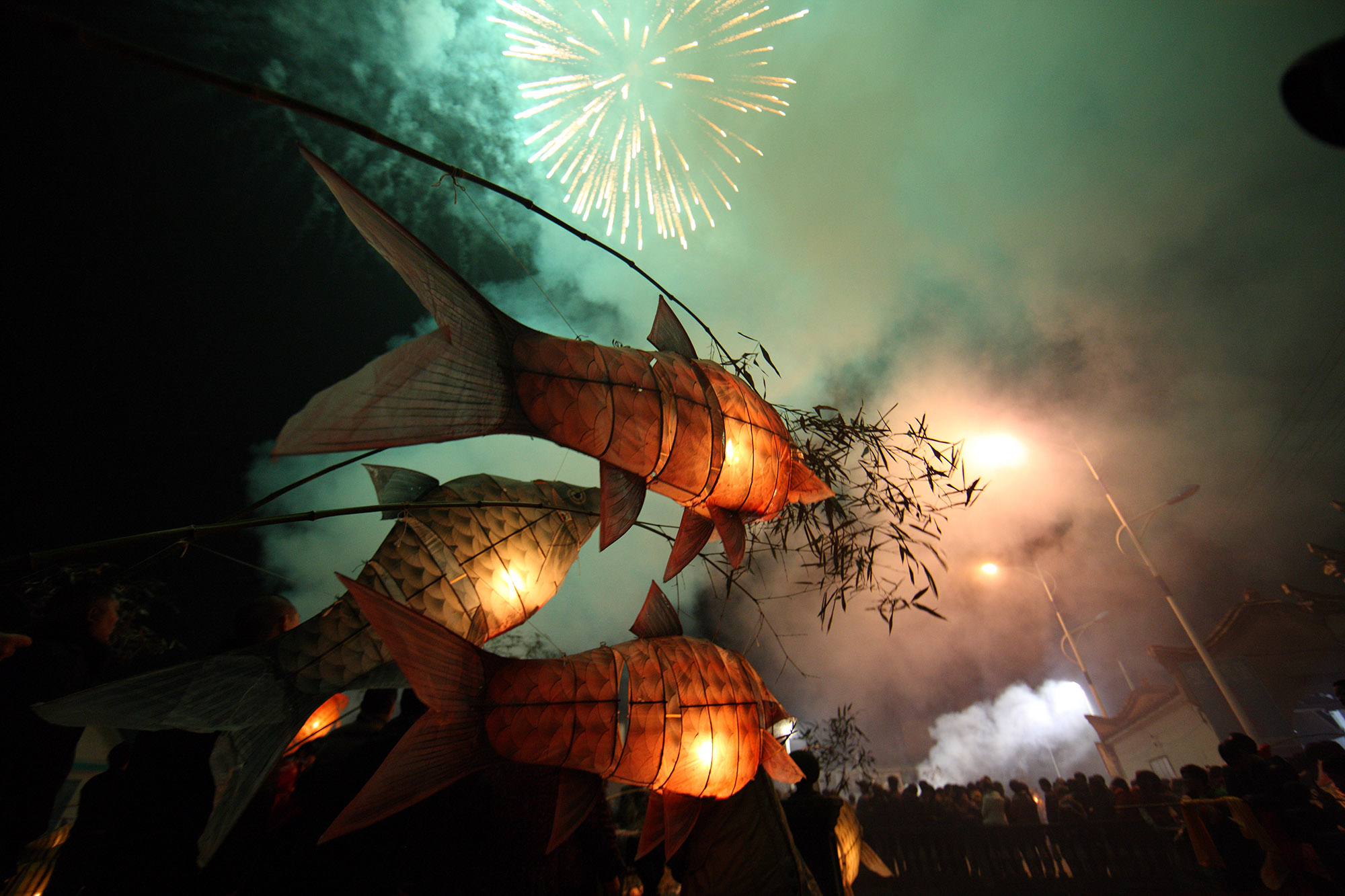 鱼灯闹元宵 浦江2013年2月22日摄于浦江