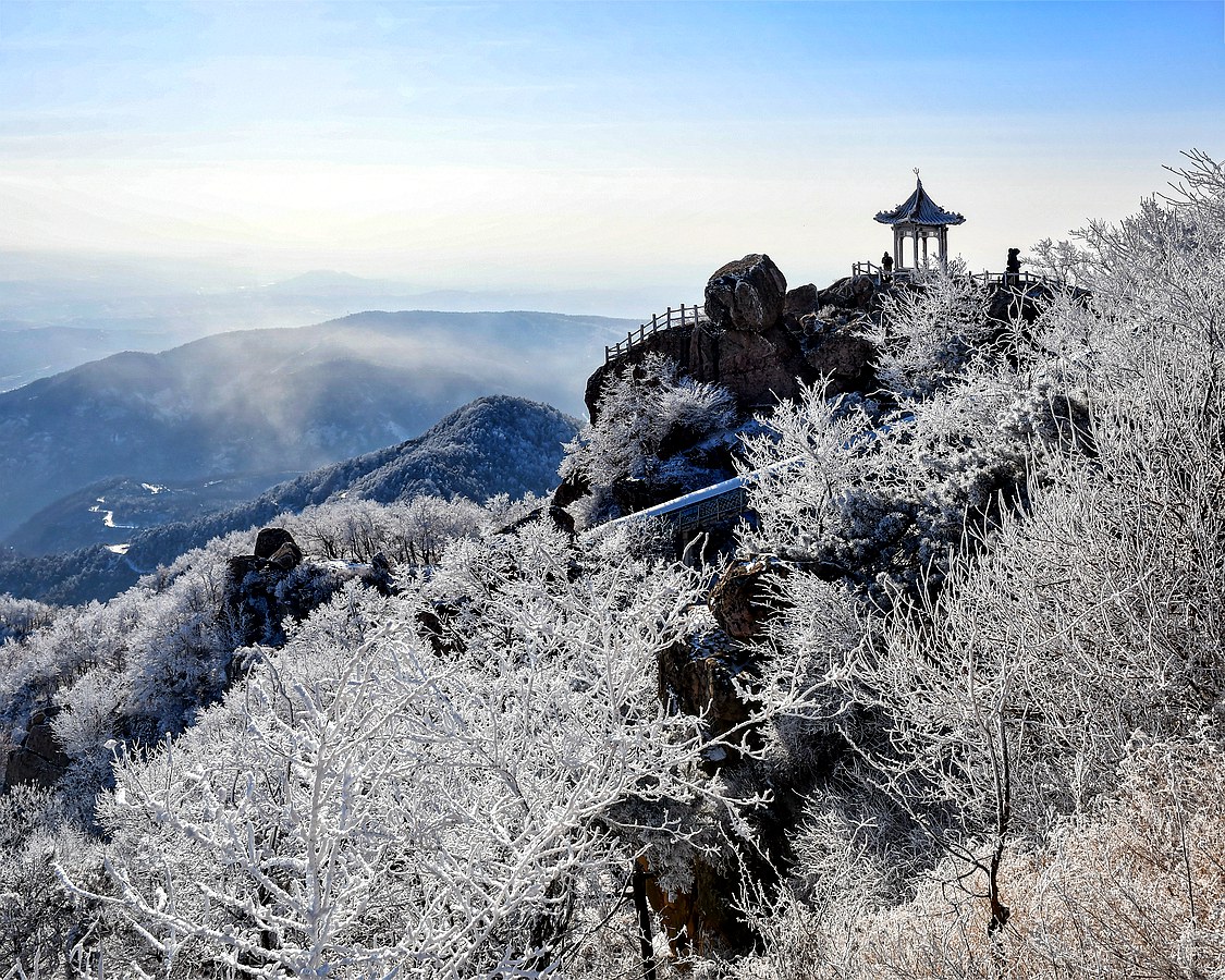 沂山雾凇奇观