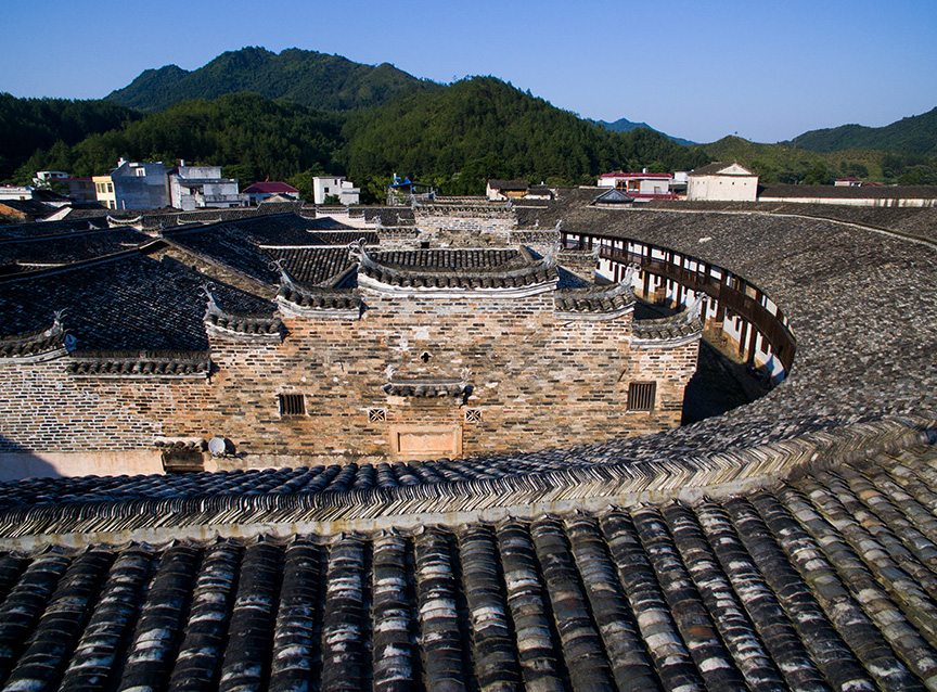 《客家围屋-乌石围》组照-南靖土楼杯"中国传统村落"全国摄影大展投稿