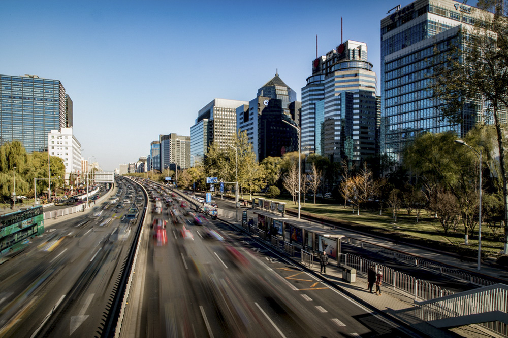 金融街一瞥  2017年11月拍摄于北京金融街.