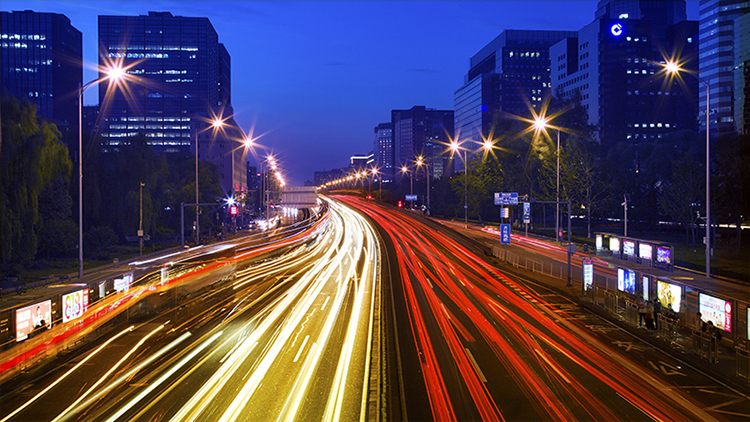 《车水马龙金融街》