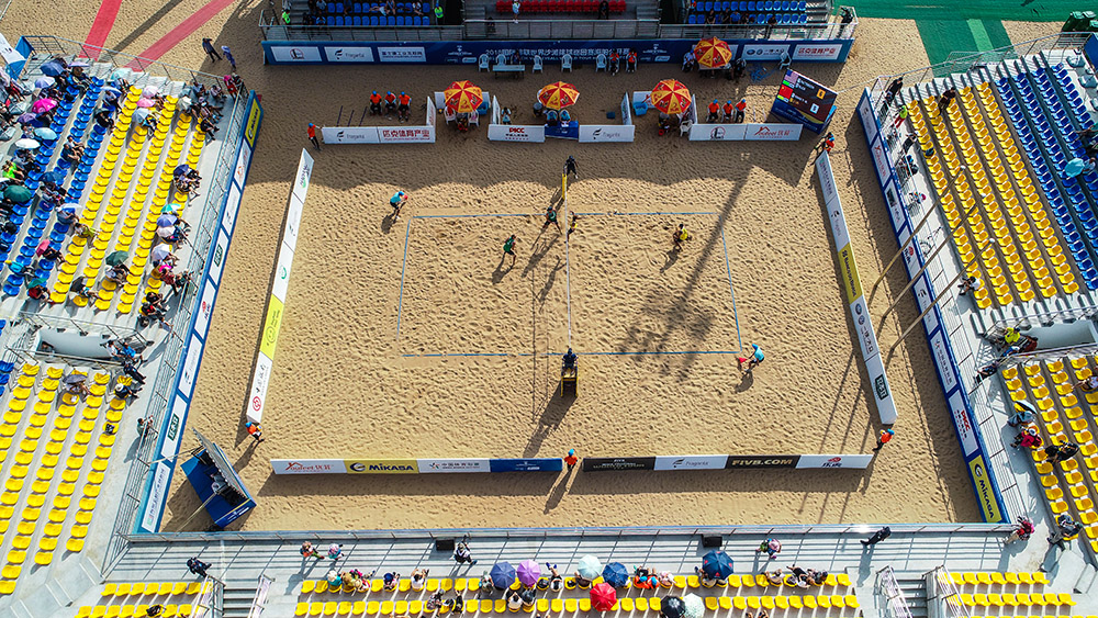 国际沙排在海阳