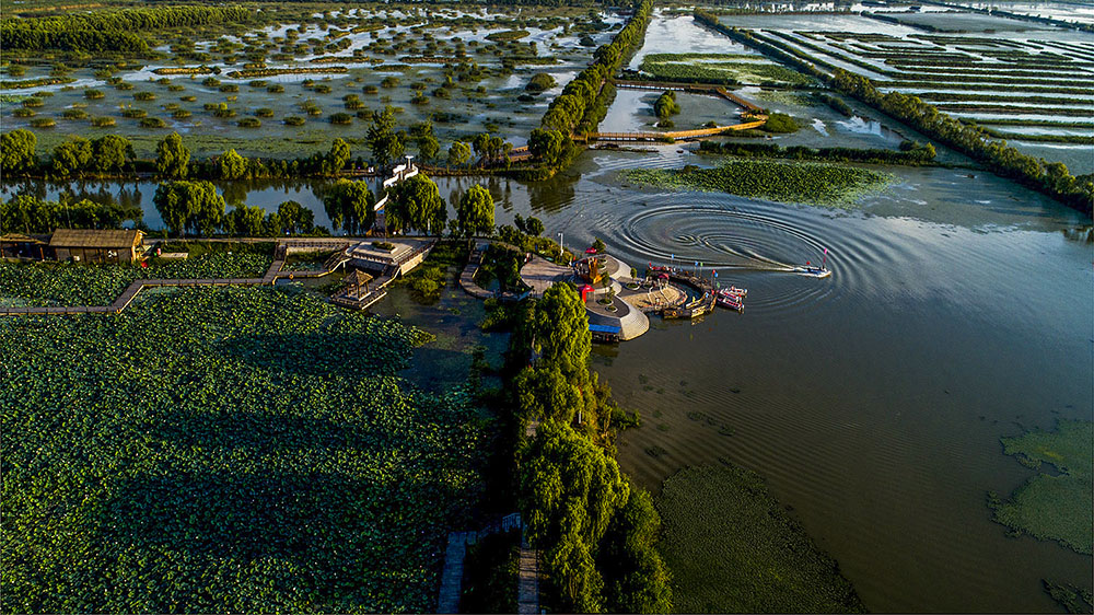 夕照焦岗湖-《大众摄影》俱乐部团体会员——安徽论坛俱乐部(3星)