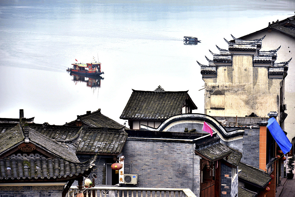 组图《重庆安居古城》01-江岸风光