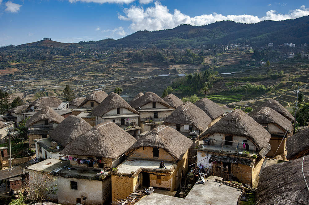 哈尼族传统村落--阿者科村