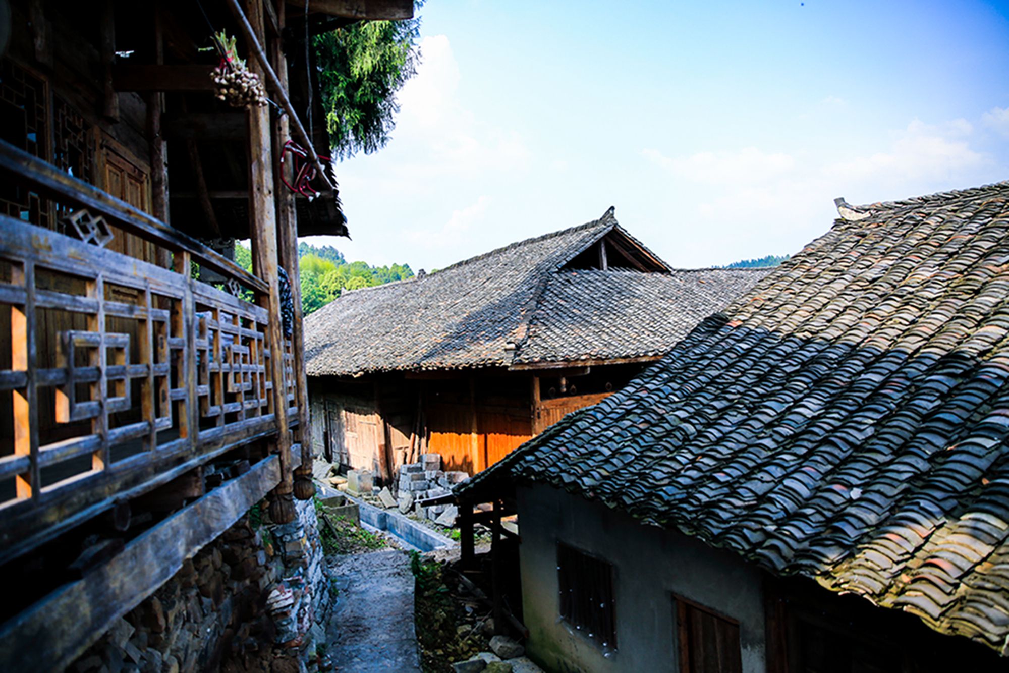 (组图)鄂西土家族摆手舞的村寨——舍米湖-南靖土楼杯"中国传统村落"