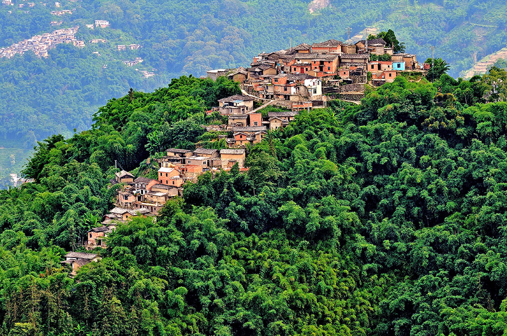 哈尼山寨(组照1)-南靖土楼杯"中国传统村落"全国摄影大展投稿区-大众