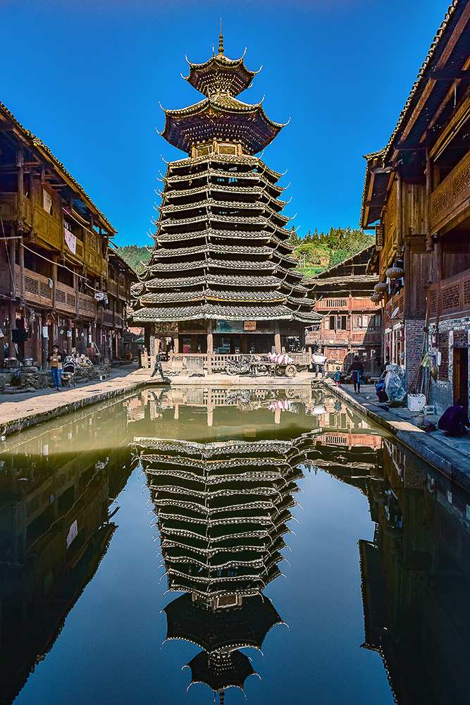 侗寨木构建筑(组照)