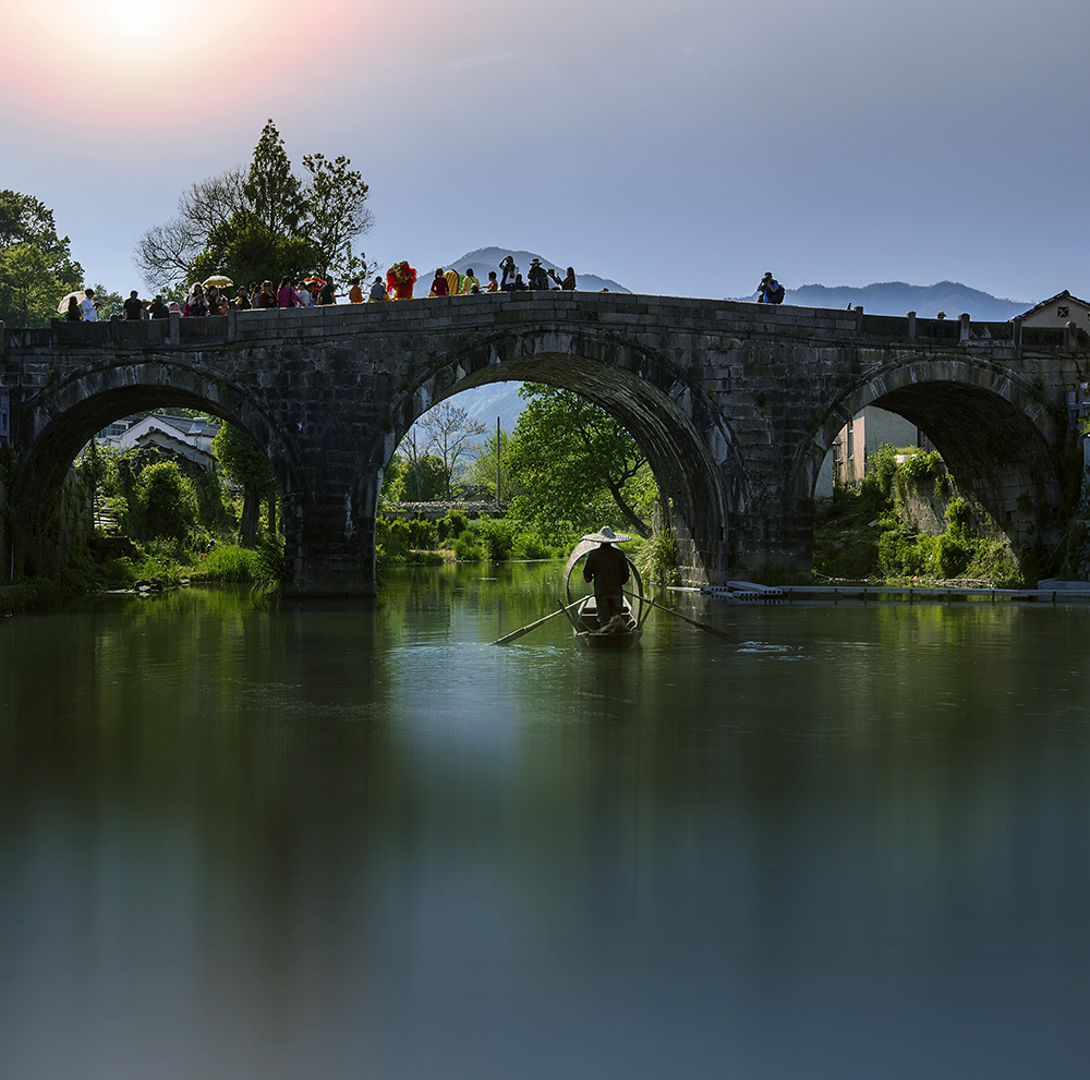 南流河古桥-第二届 "摄影小镇——陵阳" 全国摄影大展投稿区-大众摄影