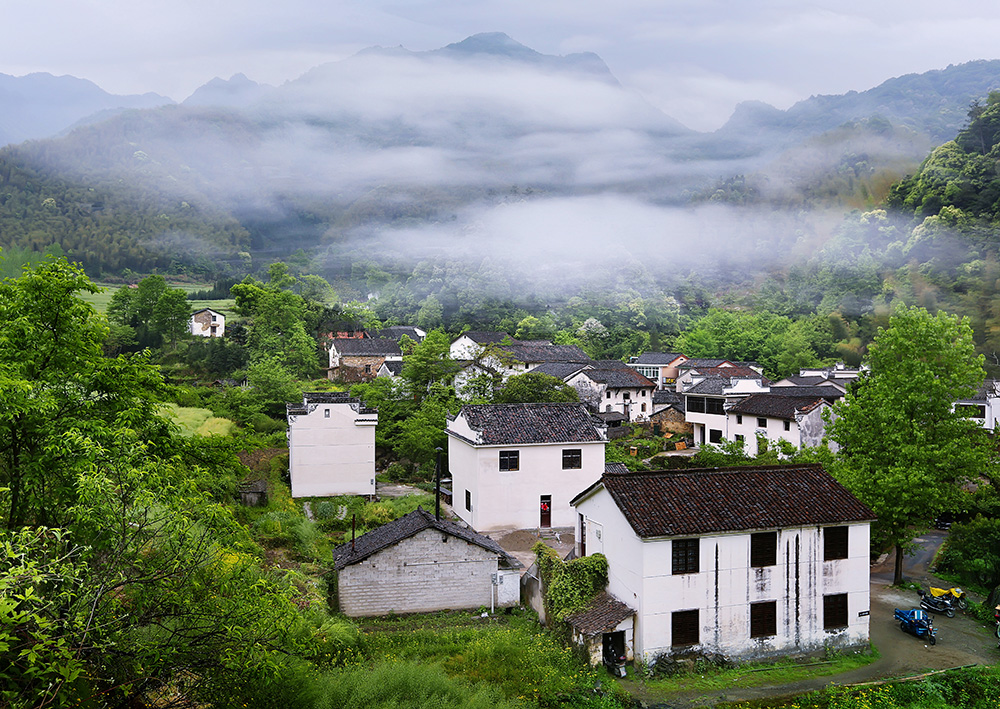 白石岭春雨-原生态最美山乡 —安徽石台"全国摄影大展投稿区-大众摄影