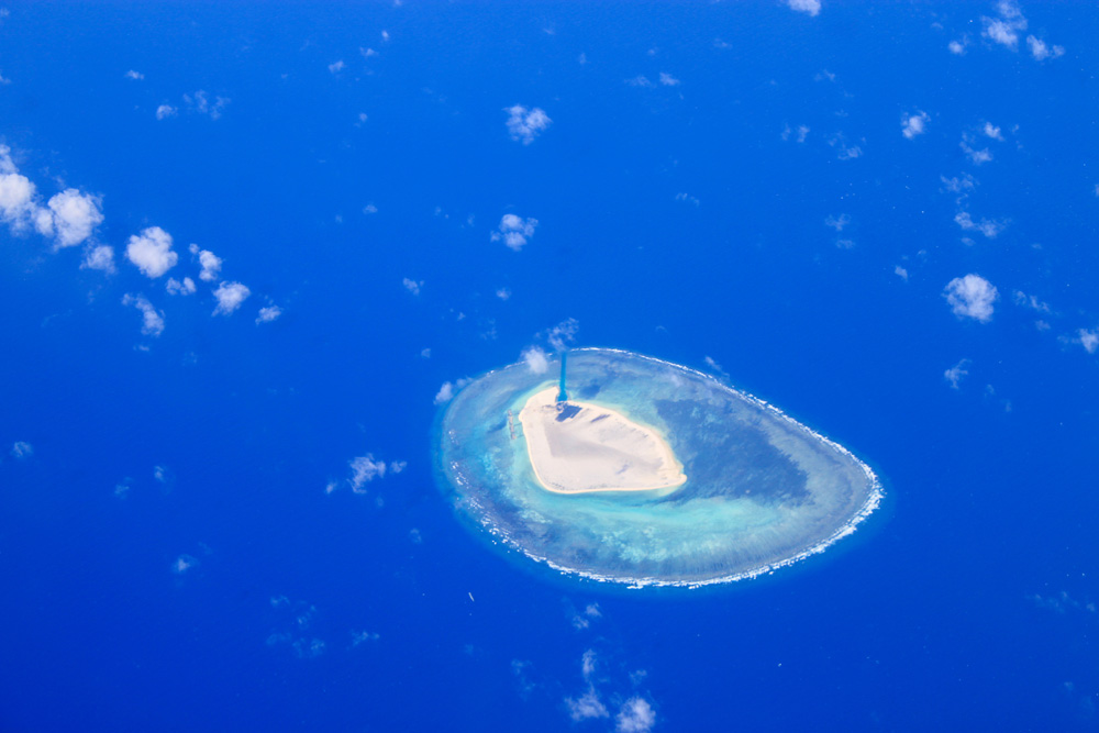 西沙群岛之中建岛