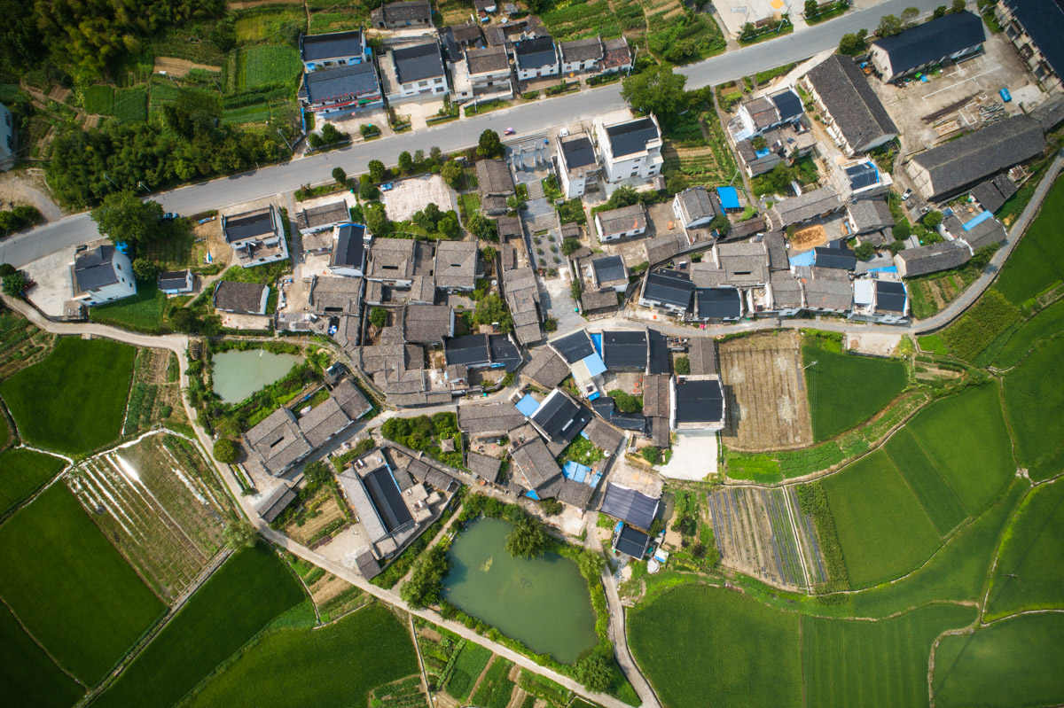 鸟瞰高路亭古村-原生态最美山乡 —安徽石台"全国摄影大展投稿区-大众