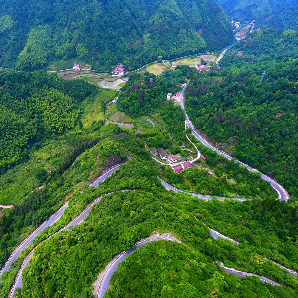 石台山乡路(组照6幅)-原生态最美山乡 —安徽石台"全国摄影大展投稿区