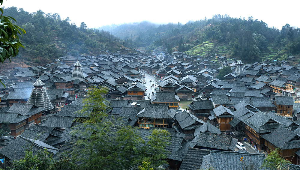 《黄岗侗寨》 组图