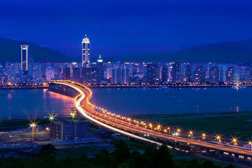 瓯越夜色-《大众摄影》俱乐部团体会员——温州瓯越俱乐部(2星)-大众