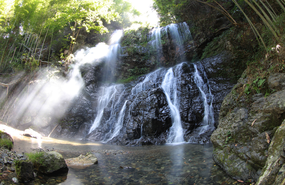 莲花山瀑布晨曦-原生态最美山乡 —安徽石台"全国摄影大展投稿区-大众