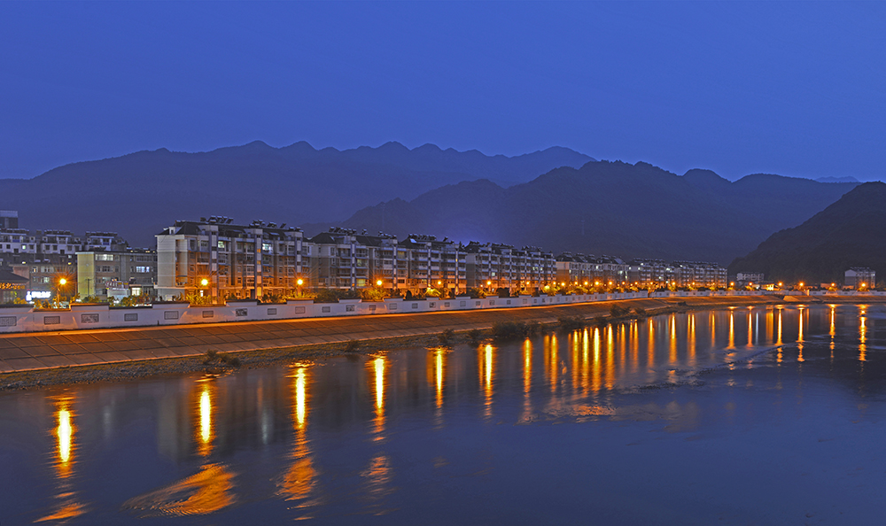 《夜色》-原生态最美山乡 —安徽石台"全国摄影大展投稿区-大众摄影网
