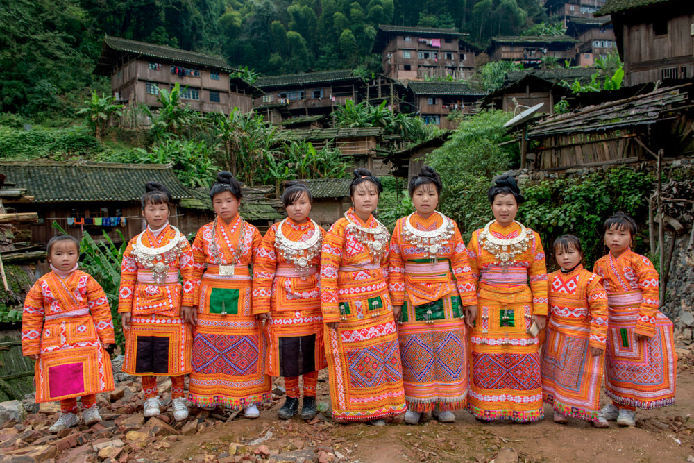 卡寨苗族盛装-南靖土楼杯"中国传统村落"全国摄影大展投稿区-大众摄影