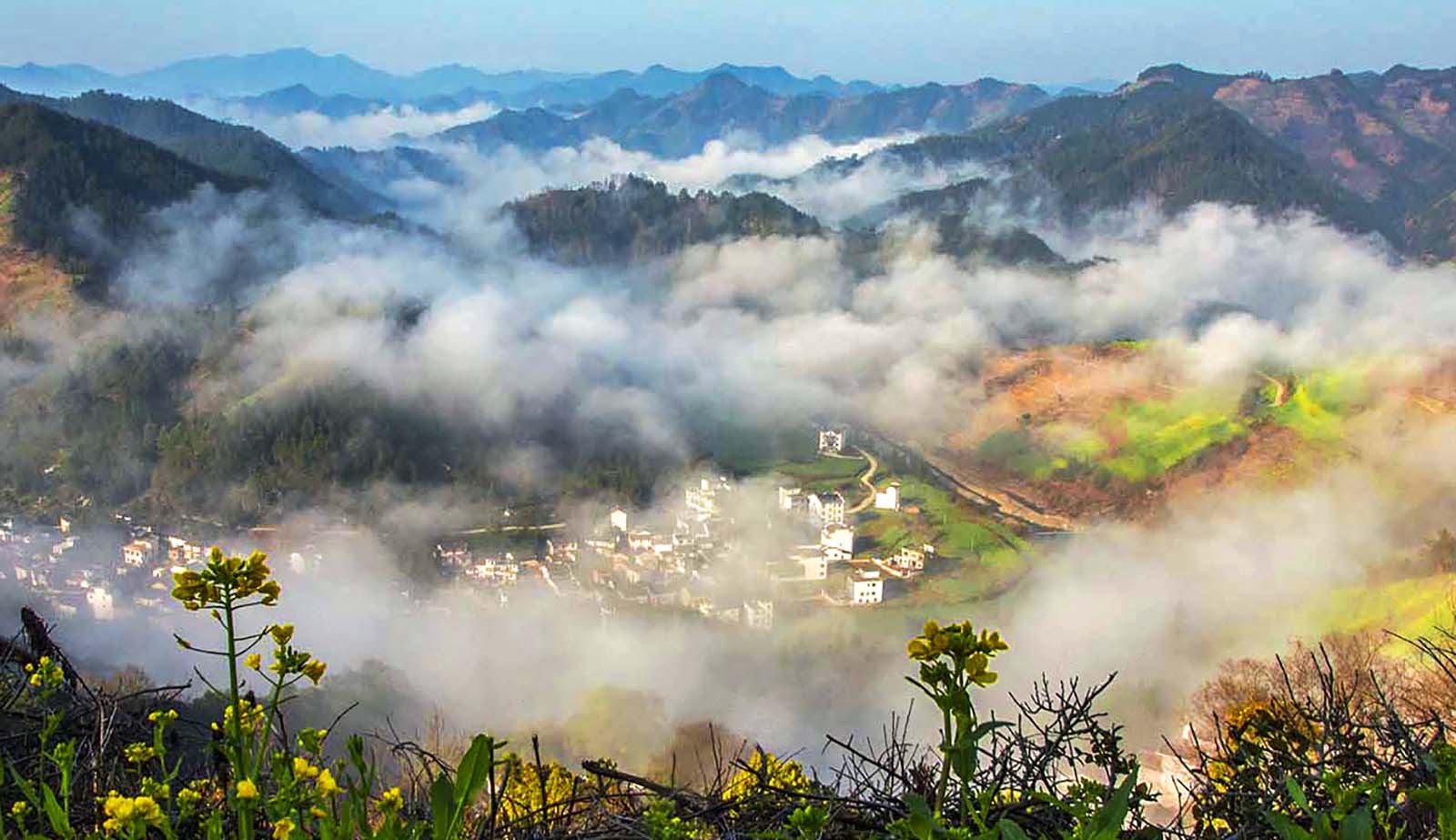 白云深处有人家