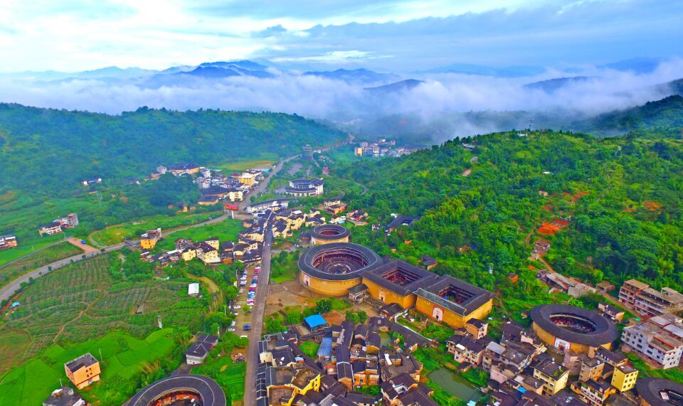 客家古村落-南靖土楼杯"中国传统村落"全国摄影大展投稿区-大众摄影网