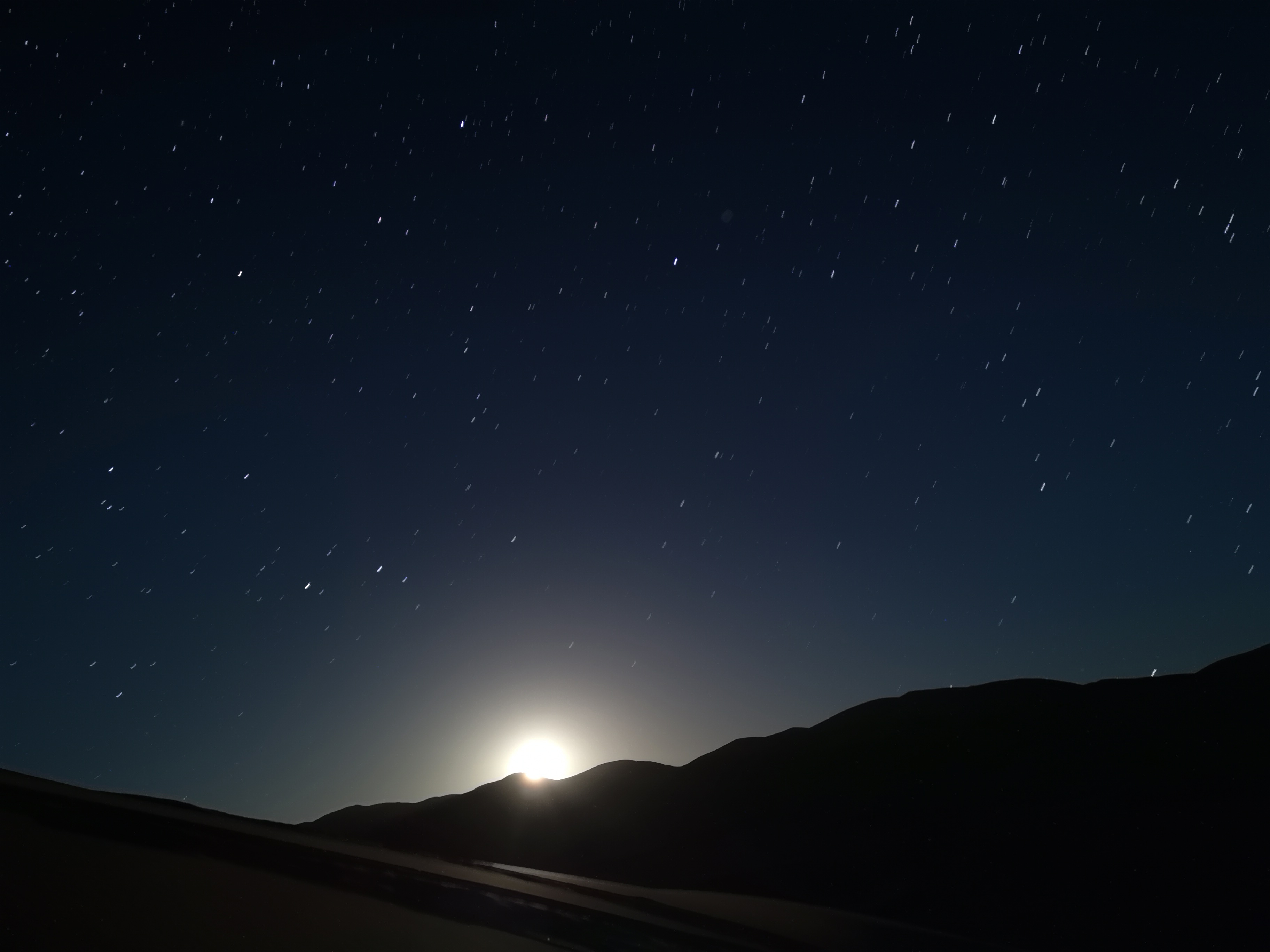 巴丹吉林的夜空