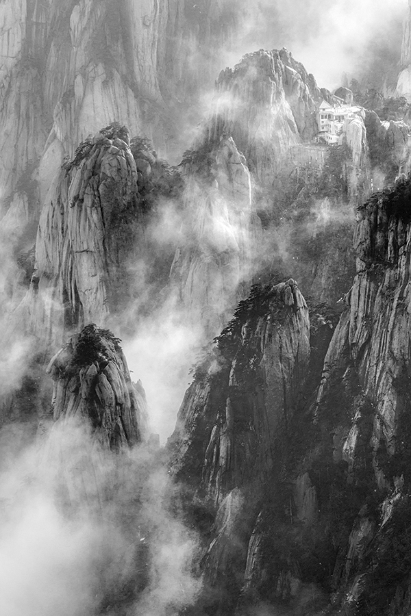 水墨黄山