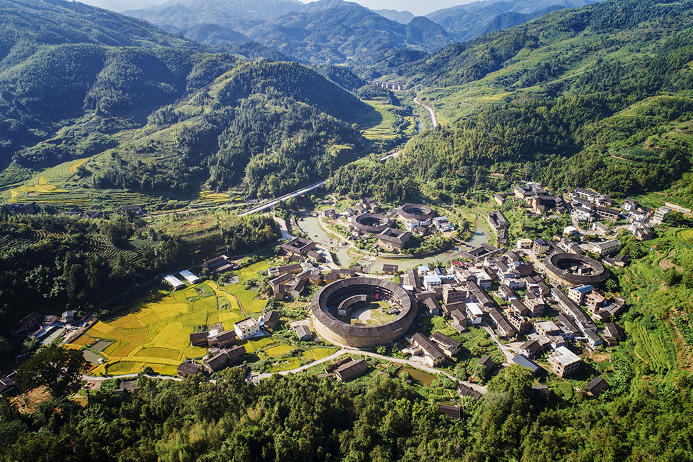 标题:石桥秋色 时间 :2018年9月25日 地点:南靖县书洋镇 说明:丆桥古