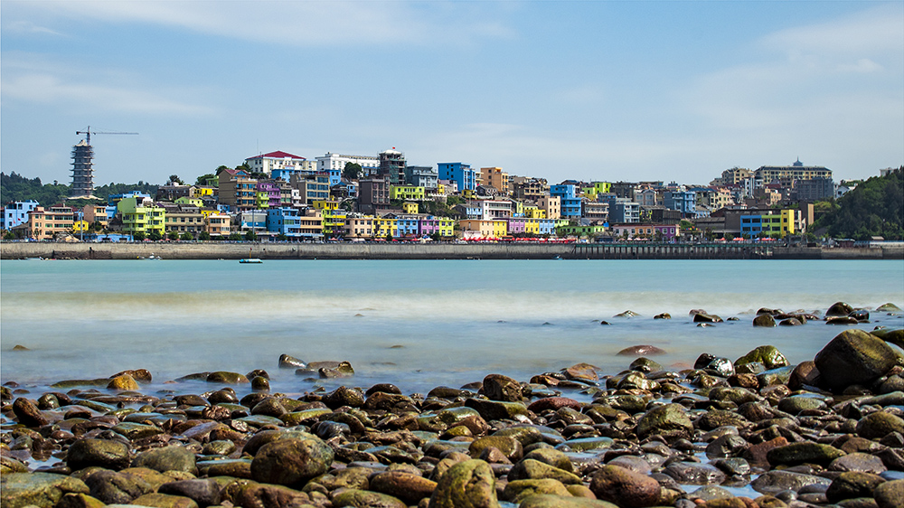 《七彩渔村》2018年5月拍摄于浙江温州洞头.