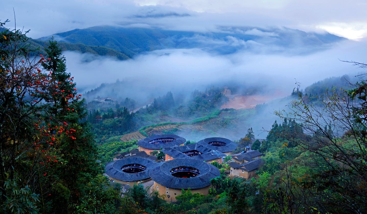 土楼晨韵——2014年11月摄于福建 南靖.jpg