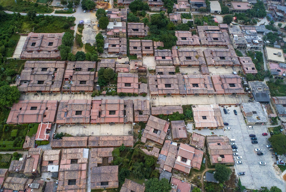 《鸟瞰蔡氏古民居》-南靖土楼杯"中国传统村落"全国摄影大展投稿区