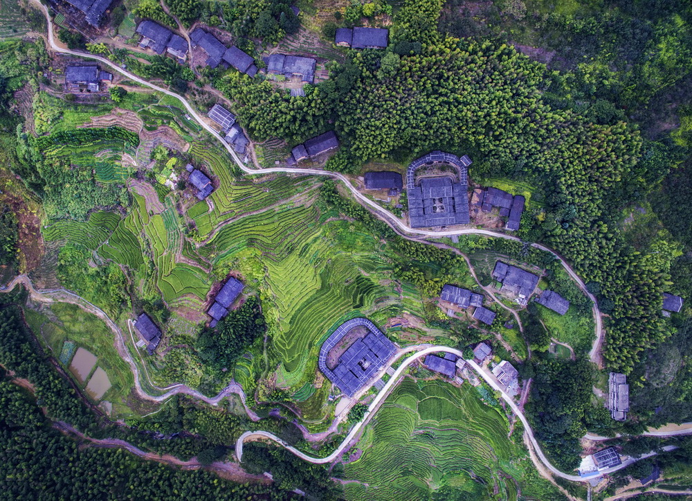 《鸟瞰书京传统村落》