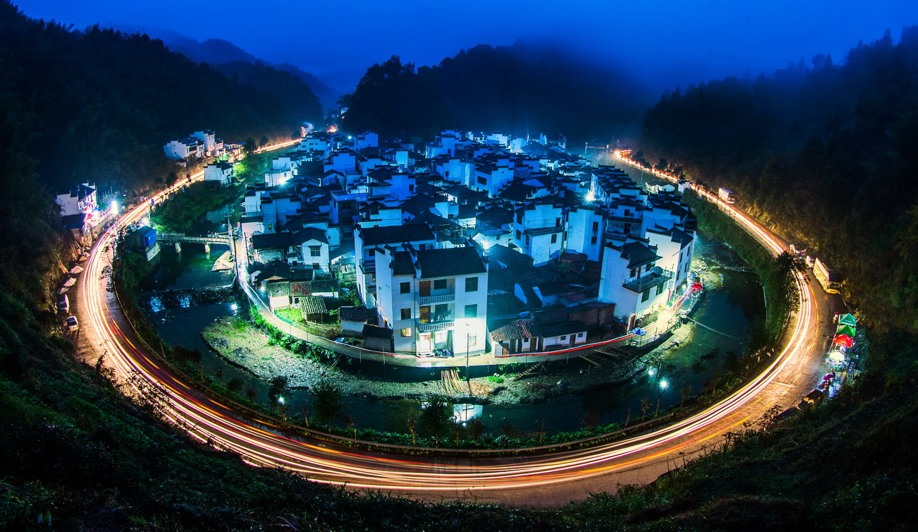 《醉美圆形古村落》