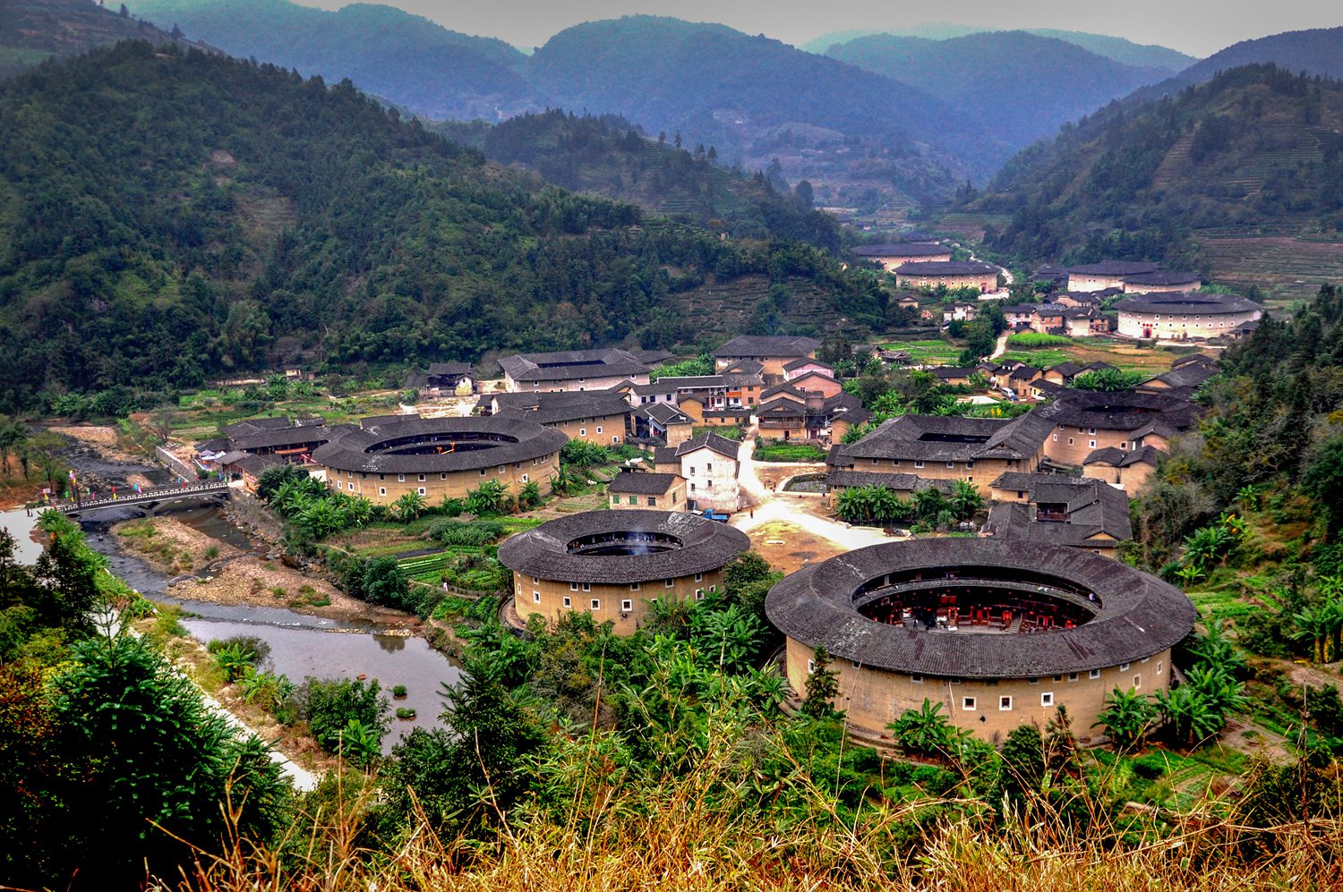 南靖土楼群——陈加金 摄