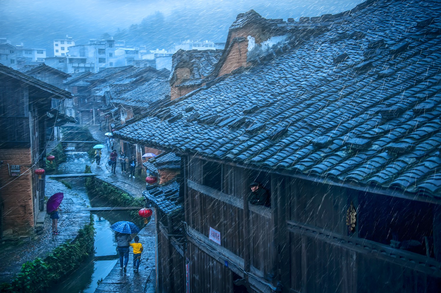 古村雨韵