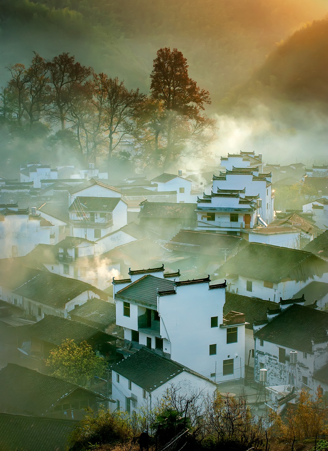 乡村晨光-南靖土楼杯"中国传统村落"全国摄影大展投稿区-大众摄影网