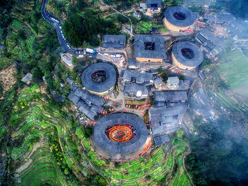 《"古田军号"响彻田螺坑》组照-南靖土楼杯"中国传统村落"全国摄影大