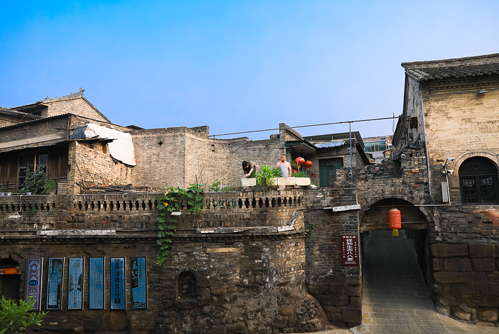 拍摄于2018-5-20,山西阳城县润城镇上庄古村.
