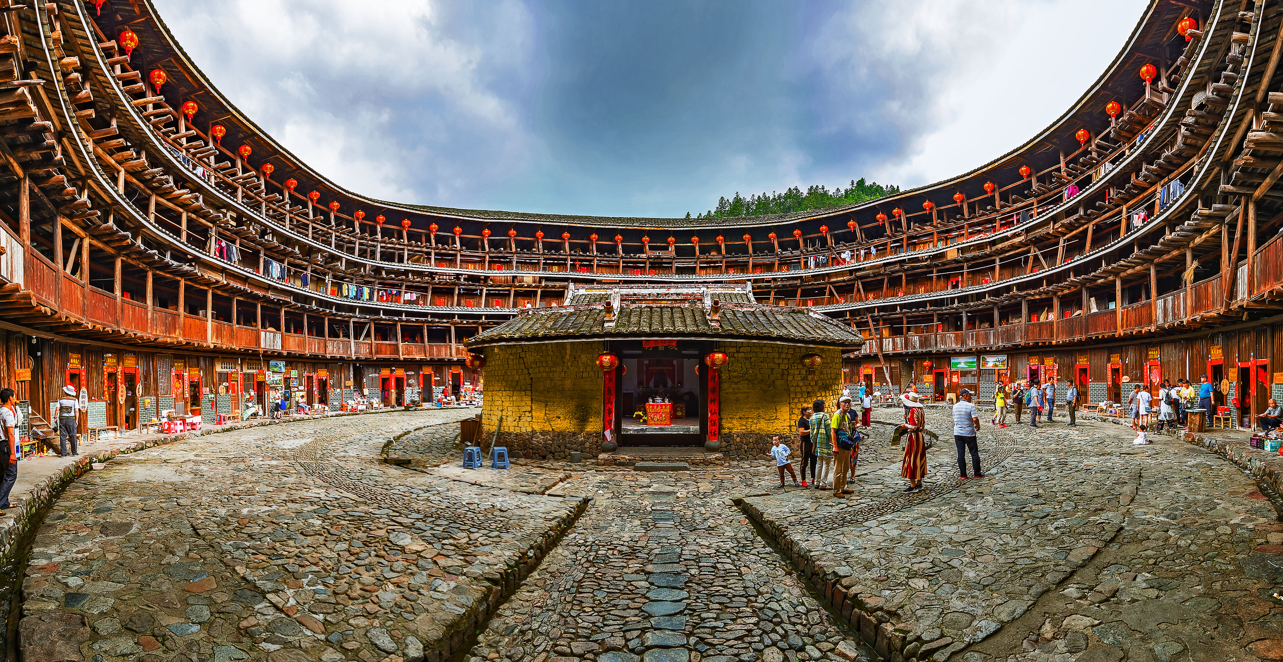《土楼全景》-南靖土楼杯"中国传统村落"全国摄影大展投稿区-大众摄影