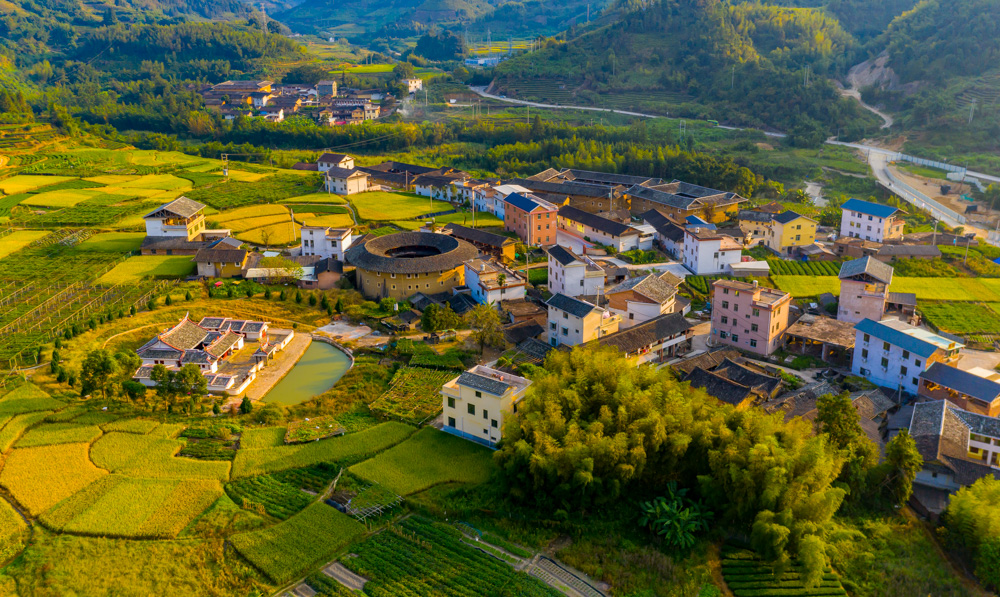 乡村夕照-南靖土楼杯"中国传统村落"全国摄影大展投稿区-大众摄影网
