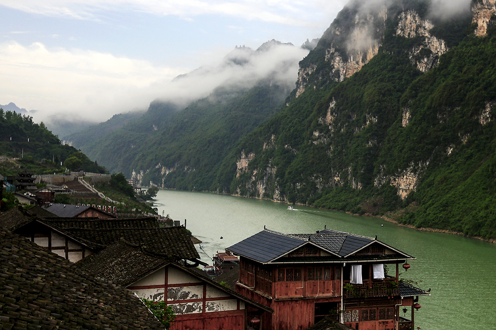 《乌江边上的老民居》-南靖土楼杯"中国传统村落"全国摄影大展投盖