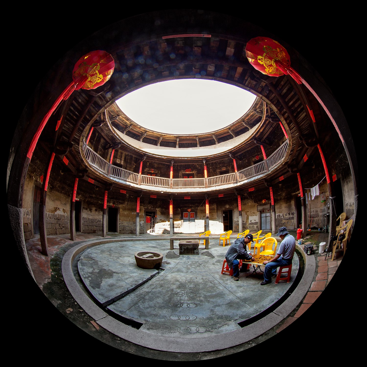 圆形土楼——陈芬 摄