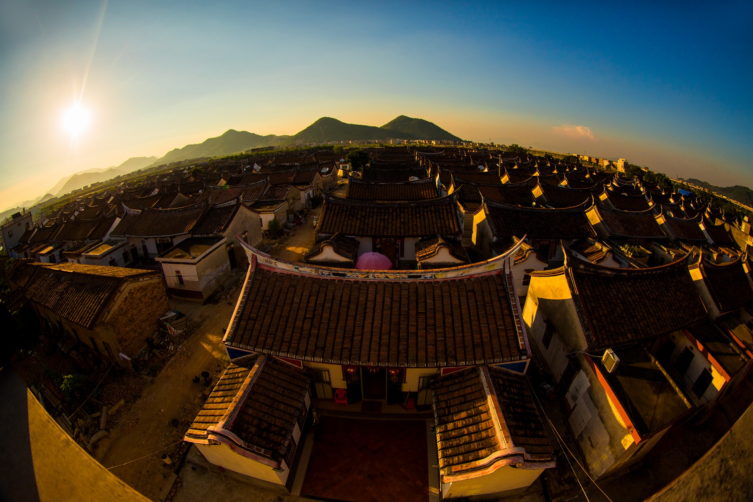 埭美古村暮色-南靖土楼杯"中国传统村落"全国摄影大展投稿区-大众摄影