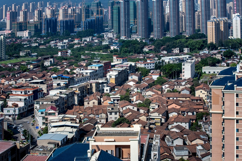 《城市化进展--正在消失的古村落》2018.8.11摄于福建莆田荔.