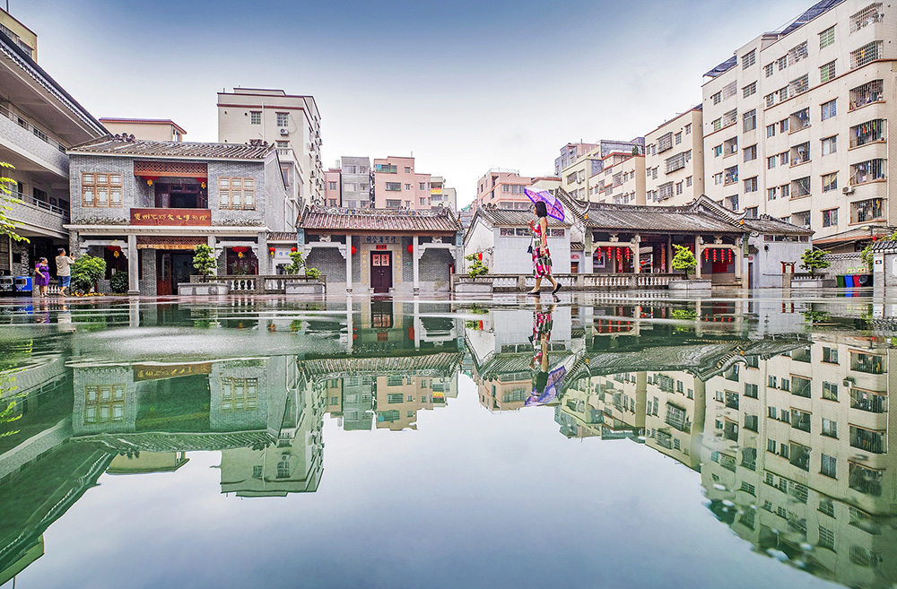 2018年8月摄于广州天河区珠吉街珠村