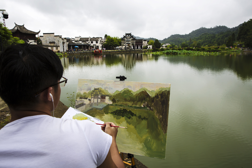 摄影写生基地-西递宏村