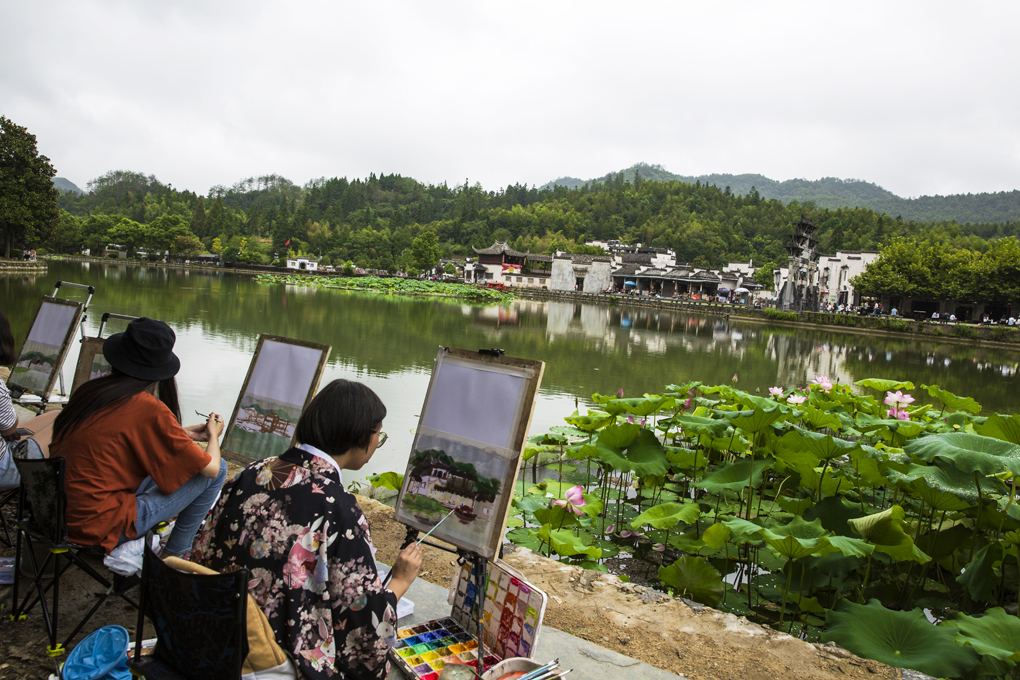 摄影写生基地-西递宏村